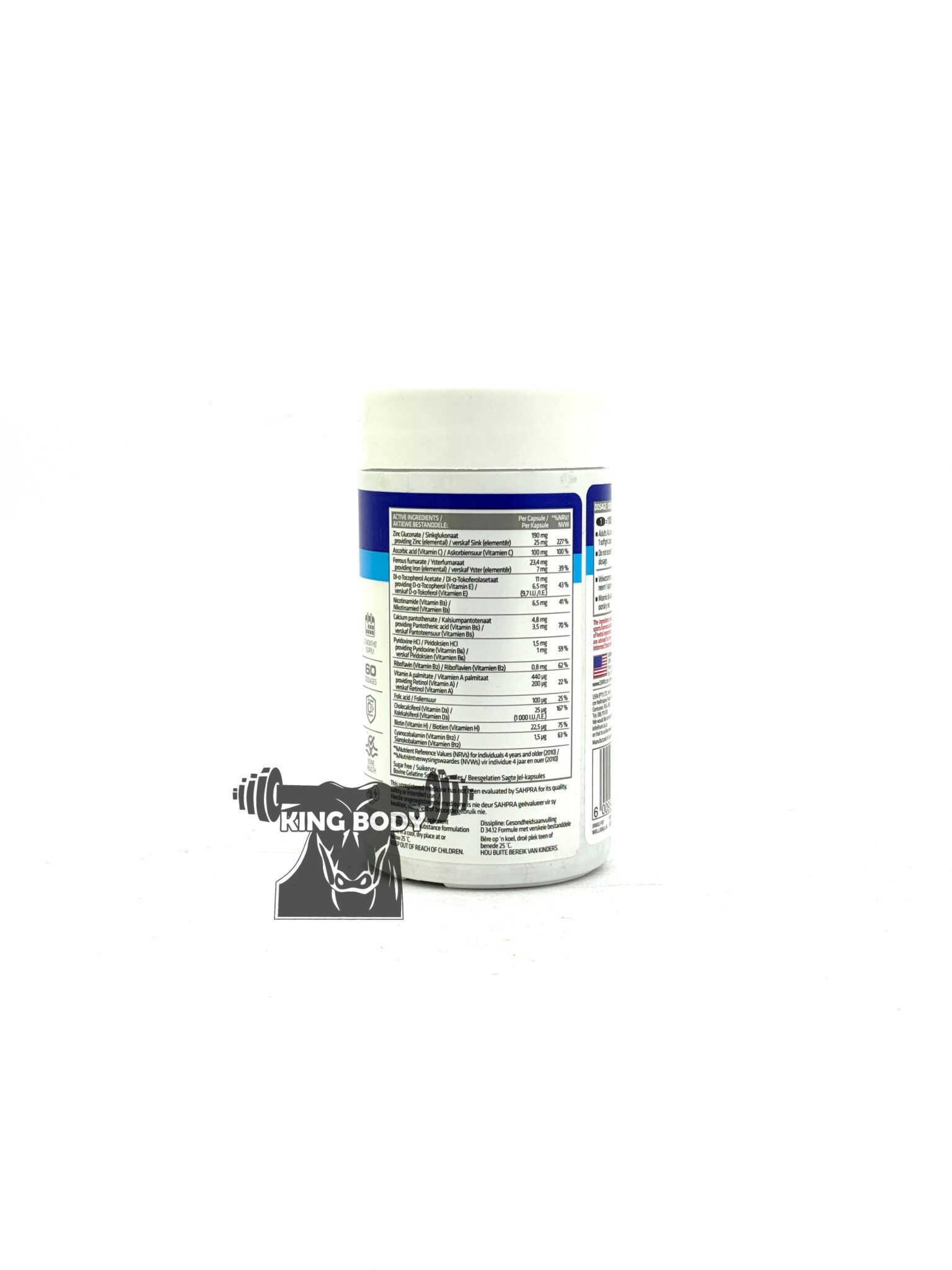 مشخصات مولتی ویتامین و مینرال یو اس ان مشخصات مولتی ویتامین و مینرال یو اس ان