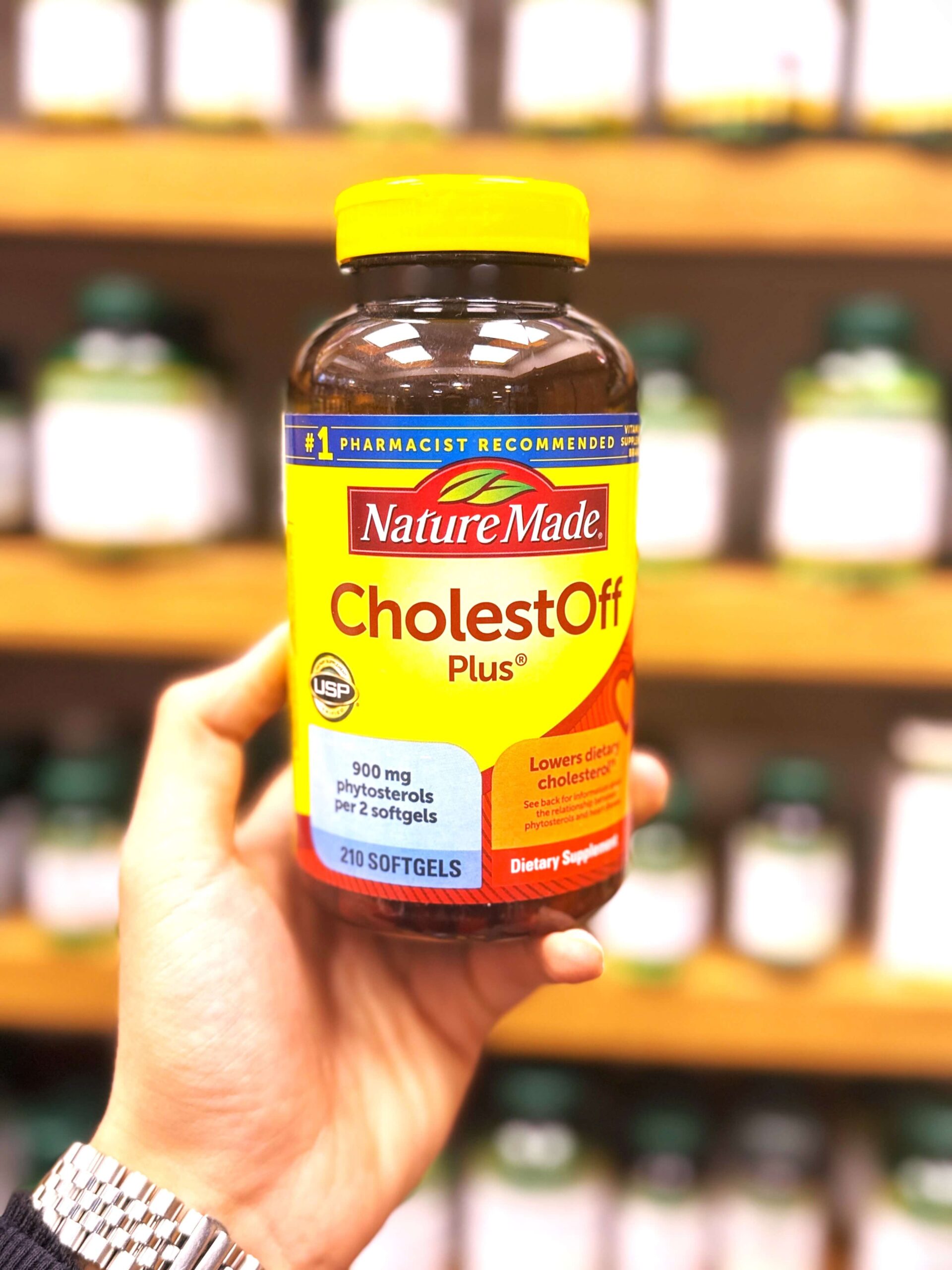 کلست آف پلاس نیچرمید (210عددی) | Nature Made CholestOff Plus کلست آف پلاس نیچرمید (210عددی) | Nature Made CholestOff Plus