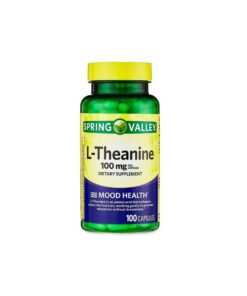 ال تیانین اسپرینگ والی (100عددی) | spring valley l theanine
