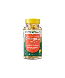 روغن ماهی امگا3 اسپرینگ والی (60عددی) | spring valley omega 3