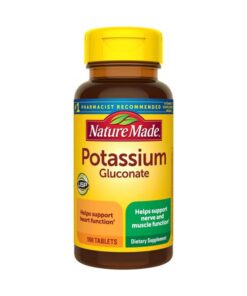 پتاسیم گلوکونات نیچرمید 100 عددی | Nature Made Potassium Gluconate