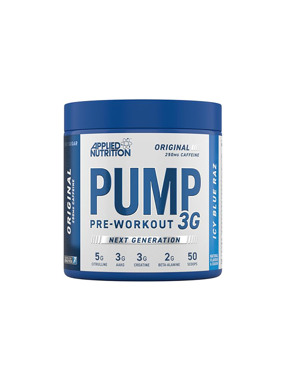 پمپ تری جی اپلاید ناتریشن (375g) | PUMP ۳G APPLIED NUTRITION پمپ تری جی اپلاید ناتریشن (375g) | PUMP ۳G APPLIED NUTRITION