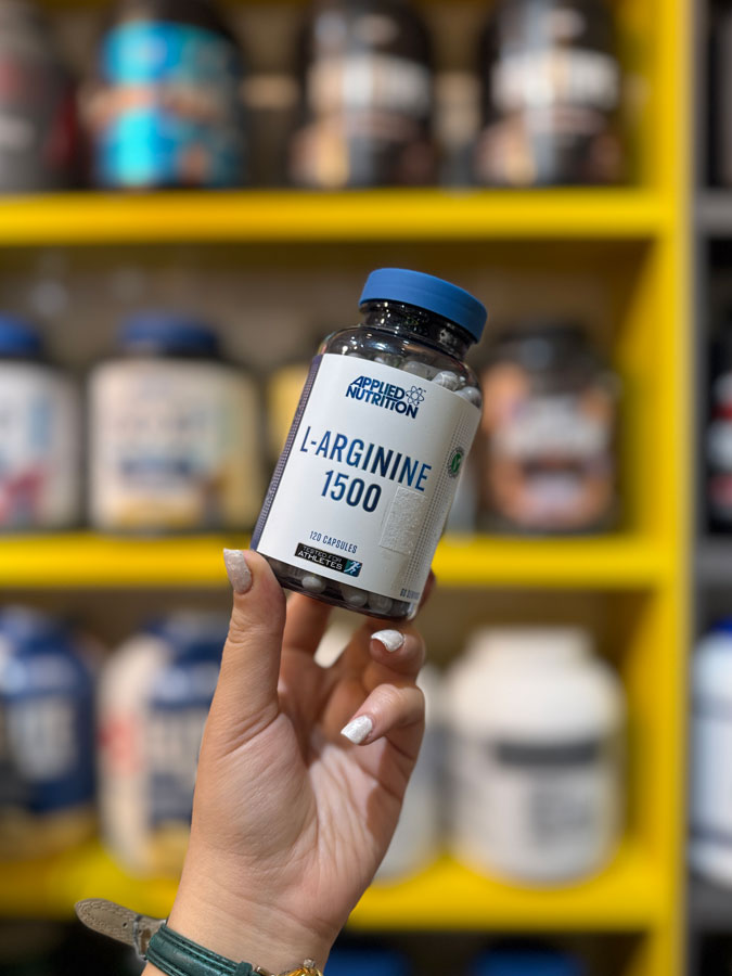آرژنین ۱۵۰۰ اپلاید نوتریشن (120عددی) | Arginine Applied ۱۵۰۰ آرژنین ۱۵۰۰ اپلاید نوتریشن (120عددی) | Arginine Applied ۱۵۰۰
