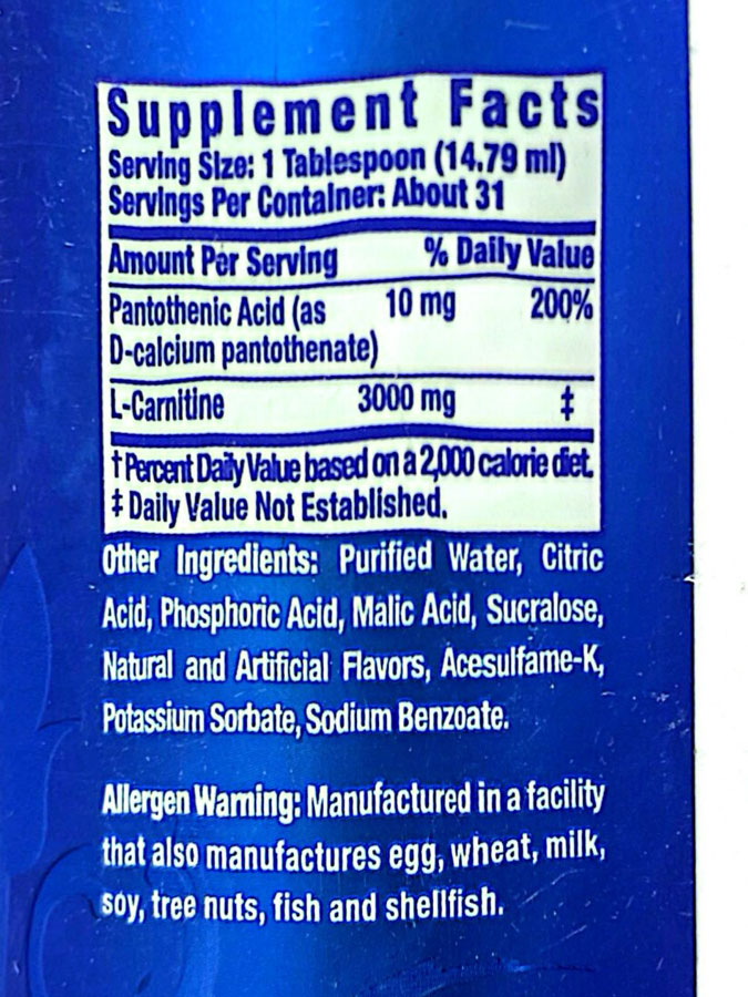 ال کارنیتین مایع 3000 رونی کلمن | L-Carnitine XS Ronnie Coleman ال کارنیتین مایع 3000 رونی کلمن | L-Carnitine XS Ronnie Coleman ال کارنتین 3000 مایع رونی کلمن بهترین چربی سوز مایع