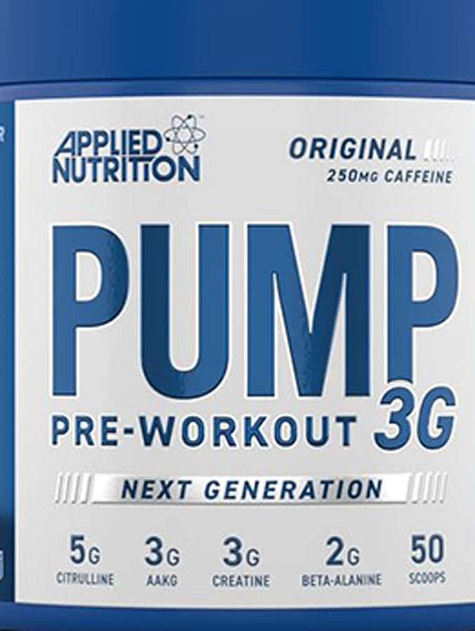 پمپ 3G اپلاید ناتریشن | Applied Nutrition Pump 3G Pre Workout پمپ 3G اپلاید ناتریشن | Applied Nutrition Pump 3G Pre Workout