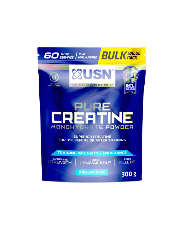 کراتین یو اس ان مونوهیدرات خالص (300g) | USN PURE CREATINE MONOHYDRATE