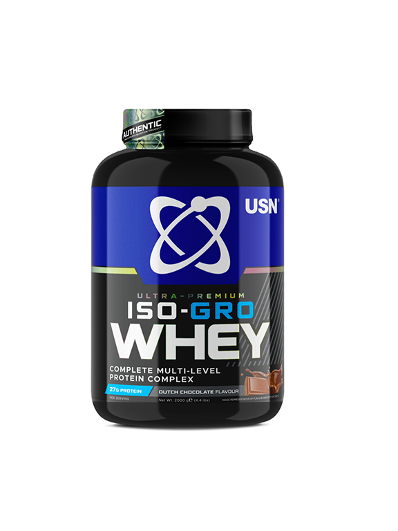 پروتئین ایزو گرو یو اس ان (2000g) | USN ISO-GRO Whey Isolate Protein Powder پروتئین ایزو گرو یو اس ان (2000g) | USN ISO-GRO Whey Isolate Protein Powder