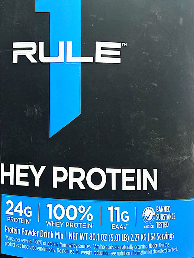 پودر پروتئین وی بلیند رول وان (2.28KG) | Protein Whey Rule One BLEND پودر پروتئین وی بلیند رول وان (2.28KG) | Protein Whey Rule One BLEND