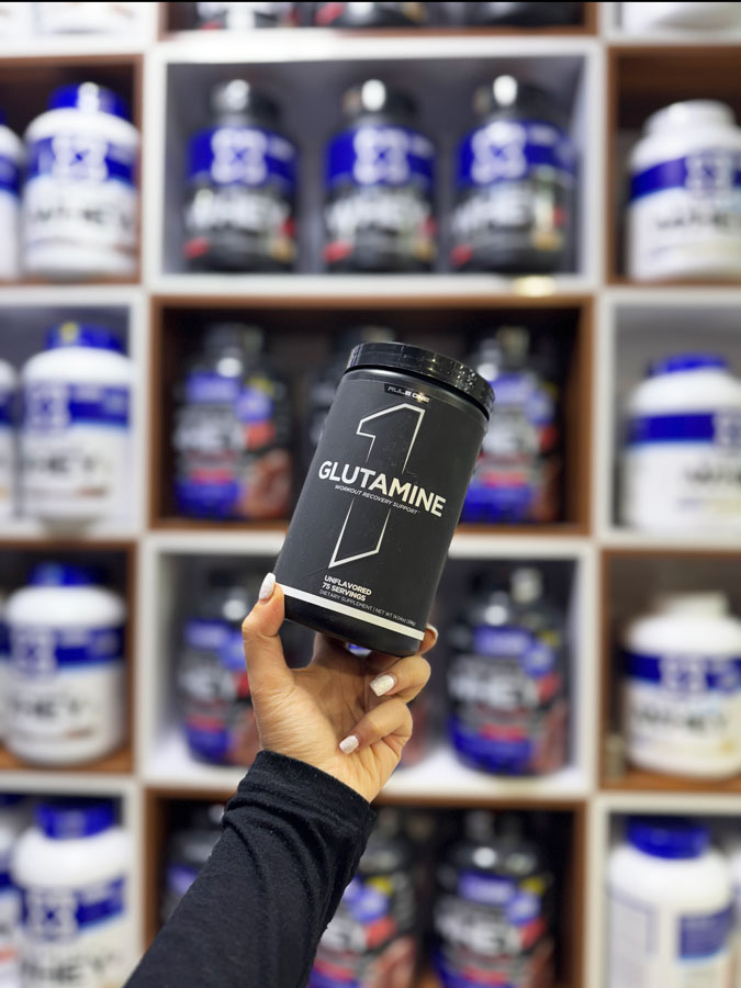 مکمل گلوتامین رول وان (Rule One Glutamine بهترین گلوتامین خارجی گلوتامین 400 گرمی مکمل گلوتامین رول وان (Rule One Glutamine بهترین گلوتامین خارجی گلوتامین 400 گرمی