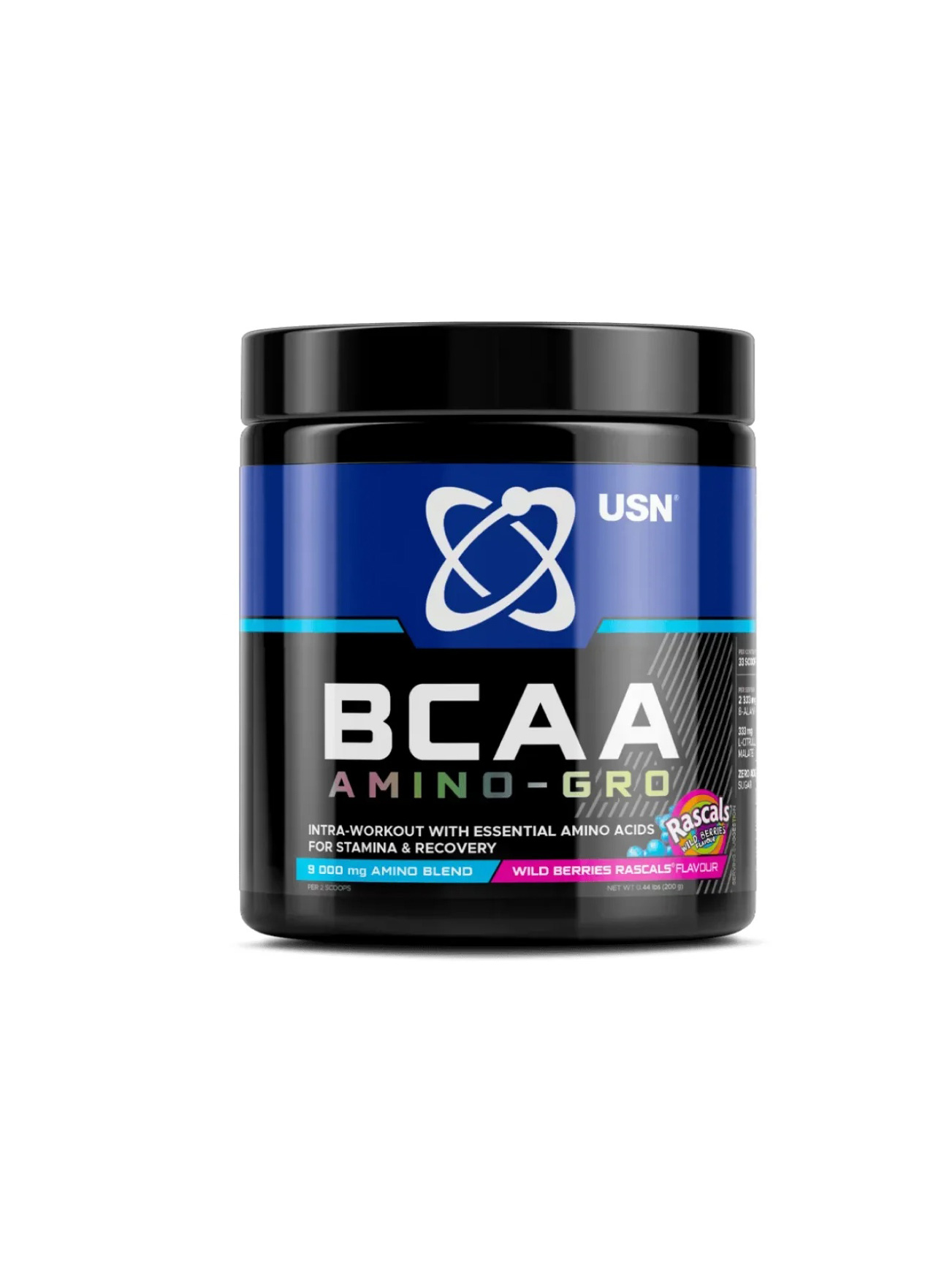 بی سی ای ای آمینو گرو یو اس ان (200g) | Bcaa Amino GRO USN بی سی ای ای آمینو گرو یو اس ان (200g) | Bcaa Amino GRO USN