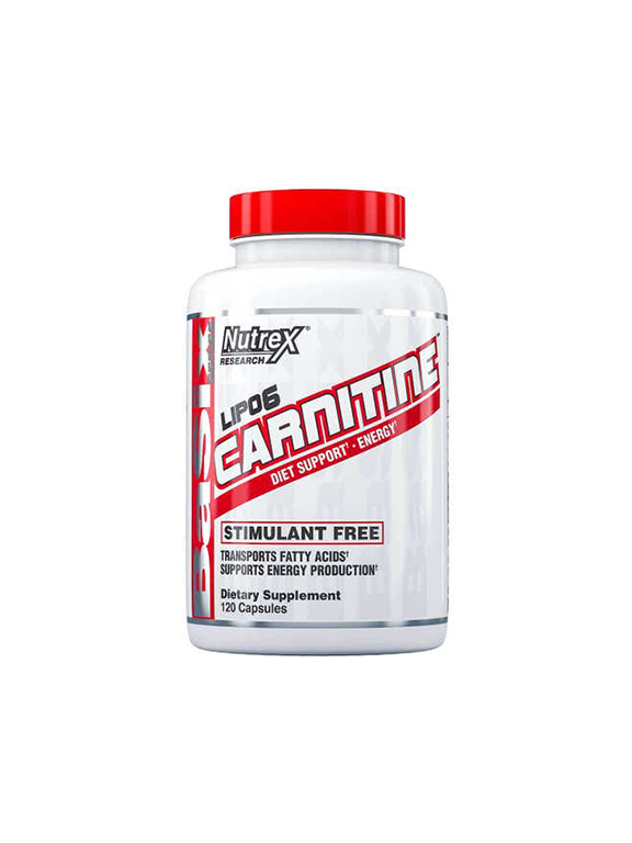 چربی سوز لیپو 6 کارنیتین ناترکس (120عددی) | Nutrex Lipo 6 Carnitine