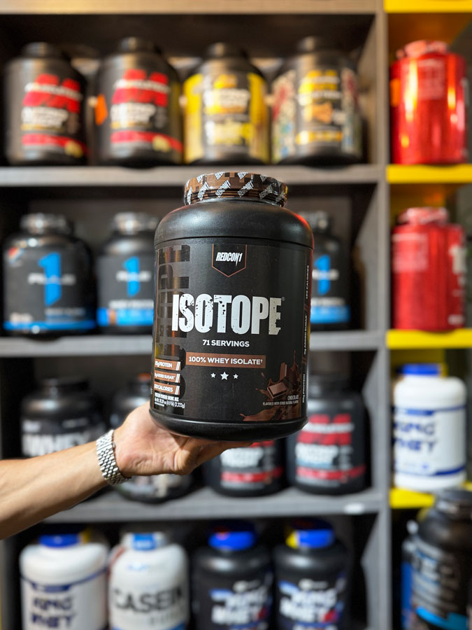 پروتئین وی ایزوله ردکان وان ایزوتاپ (2.27kg) | Redcon1 Isotope 100% Whey پروتئین وی ایزوله ردکان وان ایزوتاپ (2.27kg) | Redcon1 Isotope 100% Whey