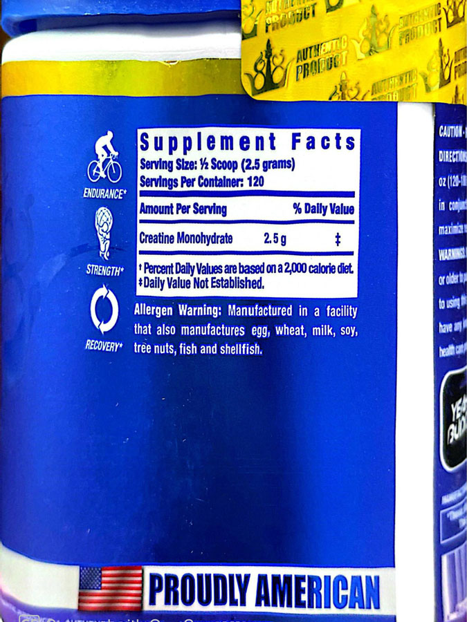 کراتین-مونوهیدرات-رونی-کلمن( کراتین مونوهیدرات رونی کلمن | RONNIE COLEMAN CREATINE MONOHYDRATE