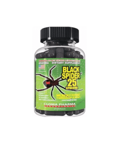 قرص چربی سوز بلک اسپایدر 25 کلوما فارما (100عددی) | BLACK SPIDER 25 Cloma Pharma
