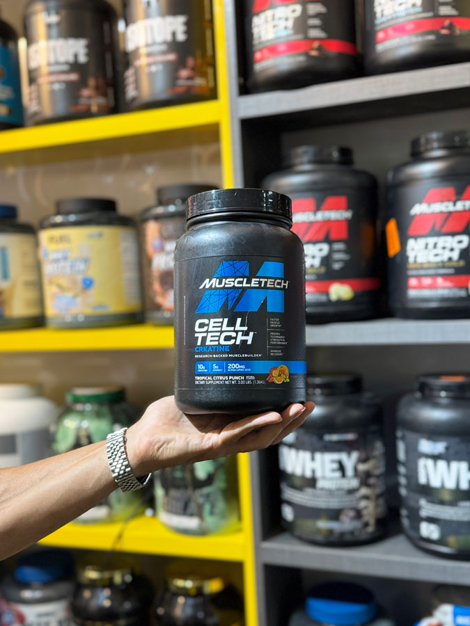 کراتین ترکیبی سل تک ماسل تک (۱۳۶۰g) | MuscleTech Cell Tech Creatine کراتین ترکیبی سل تک ماسل تک (۱۳۶۰g) | MuscleTech Cell Tech Creatine