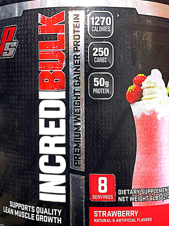 گینر اینکردی بالک پروساپس (2722G) | prosupps incredibulk گینر اینکردی بالک پروساپس (2722G) | prosupps incredibulk