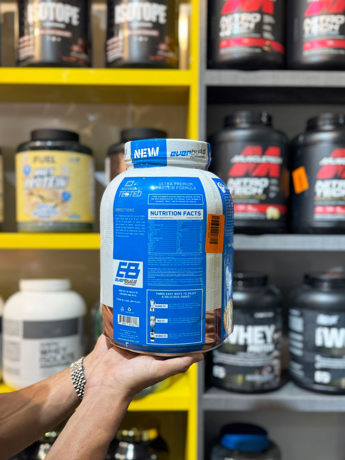 پروتئین کازئین اوربیلد (۱۸۰۰g) | EVERBUILD ۱۰۰% Casein Build پروتئین کازئین اوربیلد (۱۸۰۰g) | EVERBUILD ۱۰۰% Casein Build