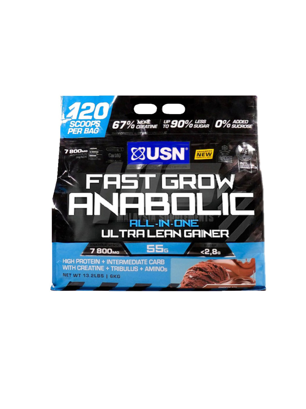 گینر آنابولیک فست گرو یو اس ان (6KG) | USN ANABOLIC FAST GROW
