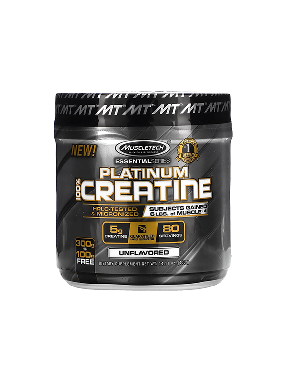 Muscle Tech Platinum Creatine کراتین پلاتینوم ماسل تک (400g) | CreatinePlatinum Muscletech