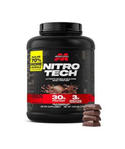 وی پروتئین نیتروتک ماسلتک (۱٫۸kg) | MUSCLE TECH NITRO TECH WHEY PROTEIN
