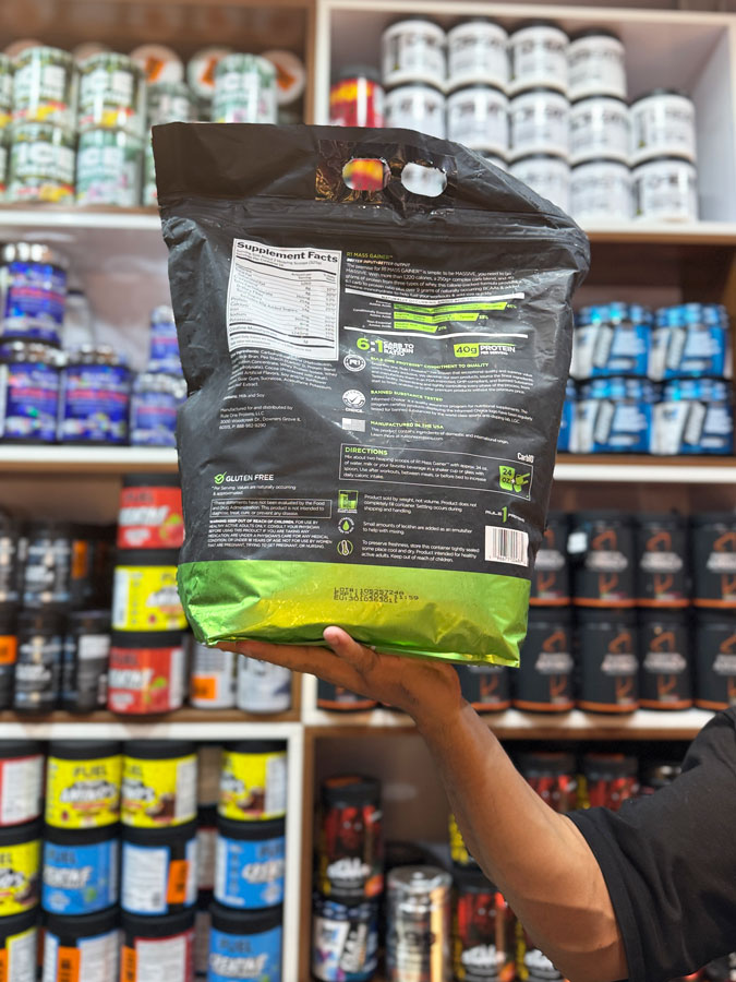 مس گینر کیسه ای رول وان (5.5KG) | Rule1 Mass Gainer مس گینر کیسه ای رول وان (5.5KG) | Rule1 Mass Gainer