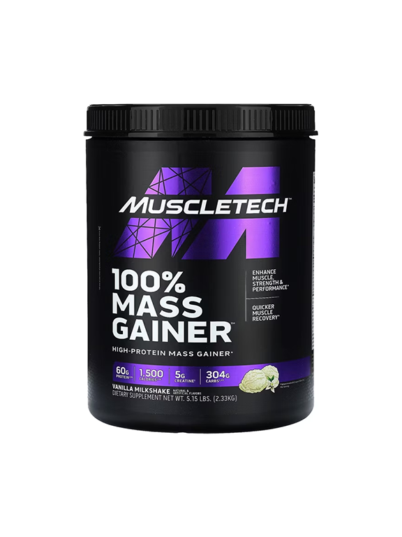 مس گینر صد درصد ماسل تک (2.33kg) | MuscleTech 100% Mass Gainer