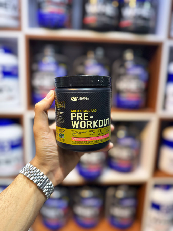 پمپ-گلد-استاندارد-اپتیموم-نوتریشن) پمپ گلد استاندارد اپتیموم نوتریشن Optimum Nutrition Gold Standard Pre-Workout