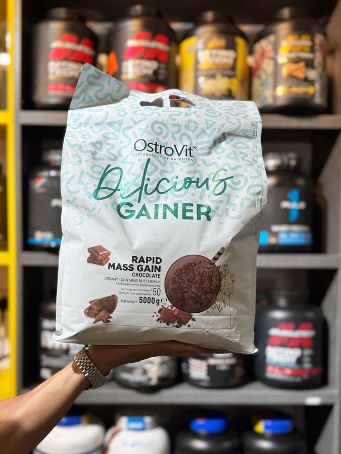 مس گینر استروویت (۵kg) | OstroVit GainLicious Mass Gainer مس گینر استروویت (۵kg) | OstroVit GainLicious Mass Gainer