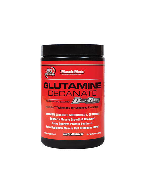 Musclemeds Glutamine گلوتامین دکانات ماسل مدز (300G) | MuscleMeds Glutamine Decanate