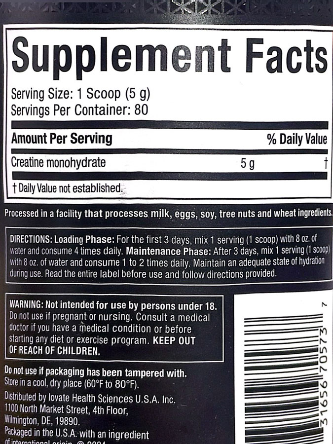 کراتین مونوهیدرات پلاتینوم ماسل تک (400g) | Creatine Platinum Muscletech کراتین مونوهیدرات پلاتینوم ماسل تک (400g) | Creatine Platinum Muscletech