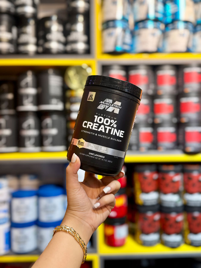 کراتین مونوهیدرات پلاتینوم ماسل تک (400g) | Creatine Platinum Muscletech کراتین مونوهیدرات پلاتینوم ماسل تک (400g) | Creatine Platinum Muscletech