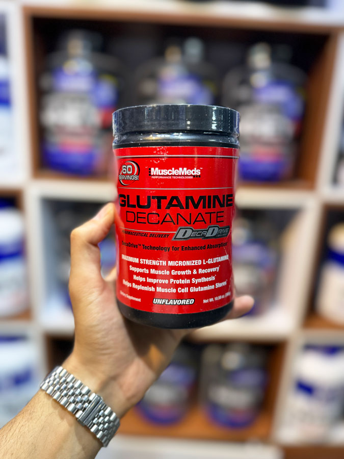 گلوتامین دکانات ماسل مدز | MuscleMeds Glutamine Decanate 300g Powder گلوتامین دکانات ماسل مدز | MuscleMeds Glutamine Decanate 300g Powder