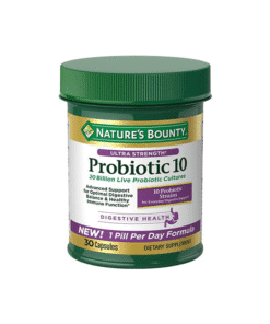 کپسول پروبیوتیک 10 نیچرز بونتی (30عددی) | natures bounty probiotic