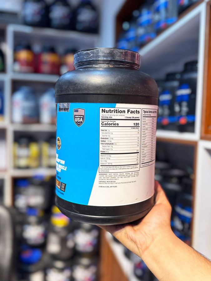 پروتئین وی ایزوله اچ دی بی پی آی (۲٫۲۷kg) | BPI Iso Whey HD Protein پروتئین وی ایزوله اچ دی بی پی آی (۲٫۲۷kg) | BPI Iso Whey HD Protein