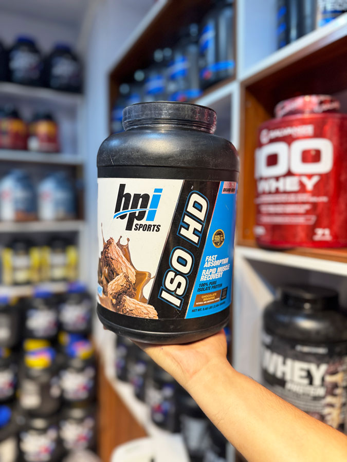 پروتئین وی ایزوله اچ دی بی پی آی (۲٫۲۷kg) | BPI Iso Whey HD Protein پروتئین وی ایزوله اچ دی بی پی آی (۲٫۲۷kg) | BPI Iso Whey HD Protein