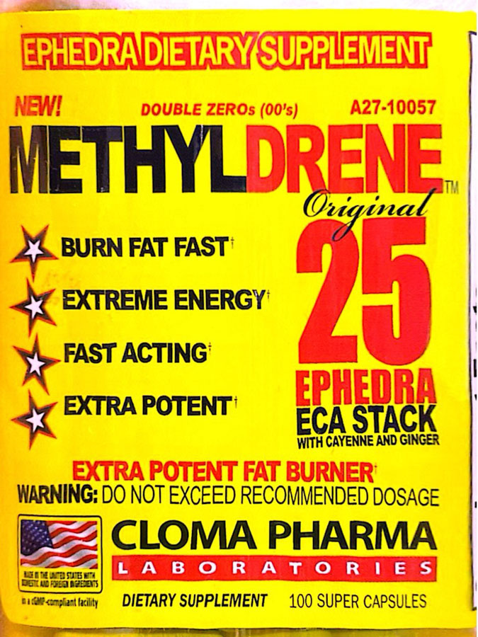 چربی سوز متیل درن کلوما فارما (۱۰۰ عددی) | Cloma Pharma Methyldrene چربی سوز متیل درن کلوما فارما (۱۰۰ عددی) | Cloma Pharma Methyldrene
