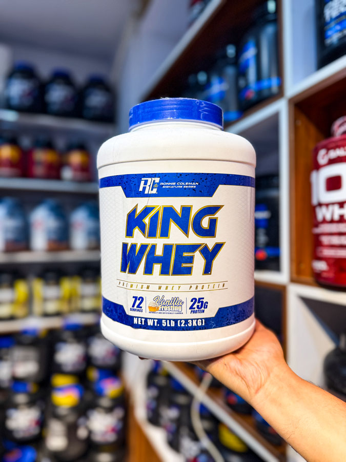 کینگ وی پرمیوم رونی کلمن | (2.3kg) King Whey Premium کینگ وی پرمیوم رونی کلمن | (2.3kg) King Whey Premium