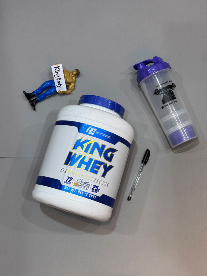کینگ وی پرمیوم رونی کلمن | (2.3kg) King Whey Premium کینگ وی پرمیوم رونی کلمن | (2.3kg) King Whey Premium