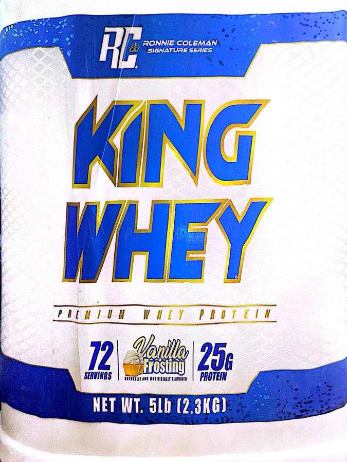 کینگ وی پرمیوم رونی کلمن | (2.3kg) King Whey Premium کینگ وی پرمیوم رونی کلمن | (2.3kg) King Whey Premium