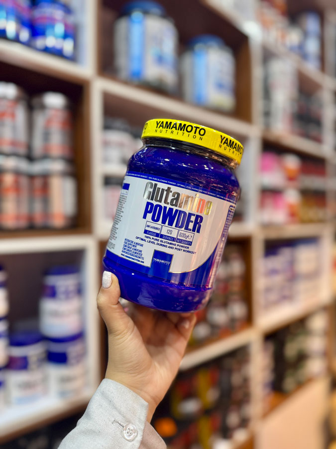 گلوتامین پودری یاماموتو | Glutamine powder Yamamoto (600g) گلوتامین پودری یاماموتو | Glutamine powder Yamamoto (600g)