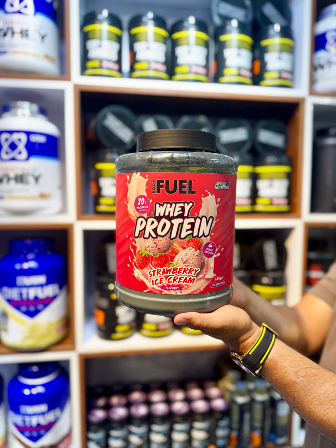 پروتئین وی بادی فیول اپلاید نوتریشن | ( 1.8kg) Protein whey Applied Nutrition BODYFUEL پروتئین وی بادی فیول اپلاید نوتریشن | ( 1.8kg) Protein whey Applied Nutrition BODYFUEL