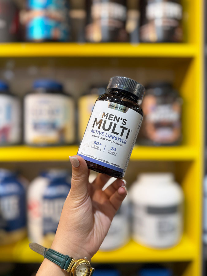 مولتی ویتامین مردانه رول وان (90 عددی) | Rule1 Men's MultiVitamin مولتی ویتامین مردانه رول وان (90 عددی) | Rule1 Men's MultiVitamin