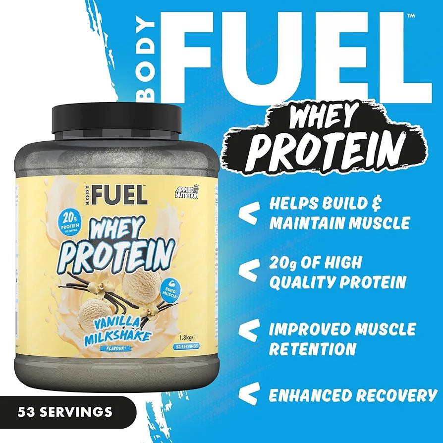 پروتئین وی بادی فیول اپلاید نوتریشن (1.8کیلو گرام ) Applied Nutrition BODYFUEL (3) پروتئین وی بادی فیول اپلاید نوتریشن (1.8کیلو گرام ) Applied Nutrition BODYFUEL