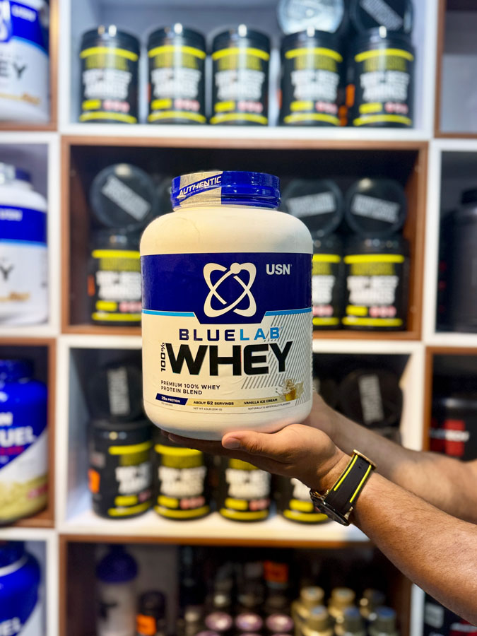 پروتئین وی بلولب یو اس ان لاین آمریکا (2000g) | USN BlueLab Whey Protein پروتئین وی بلولب یو اس ان لاین آمریکا (2000g) | USN BlueLab Whey Protein