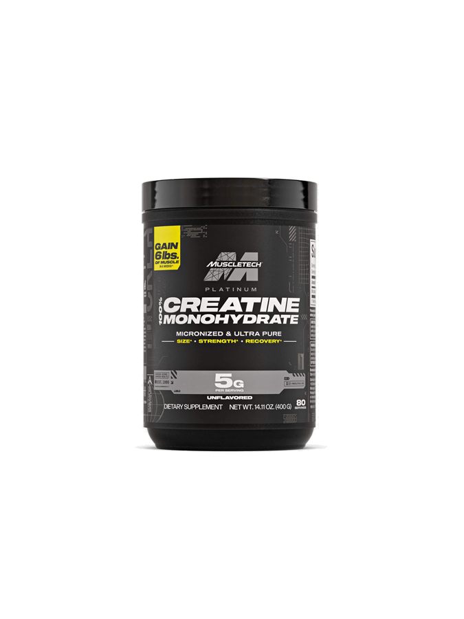 کراتین مونوهیدرات پلاتینیوم جدید ماسل تک (400g) Muscletech monohydrate Creatine platinum