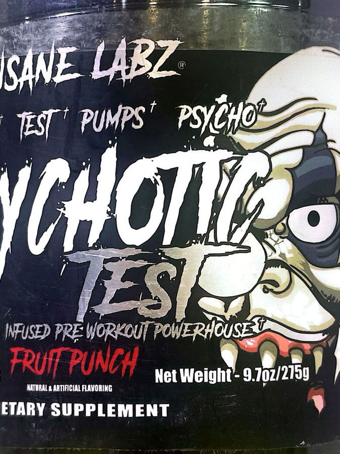 پمپ سایکوتیک بلک اینسین لبز (۲۷۵G) | Insane Labz PSYCHOTIC BLACK پمپ سایکوتیک بلک اینسین لبز (۲۷۵G) | Insane Labz PSYCHOTIC BLACK