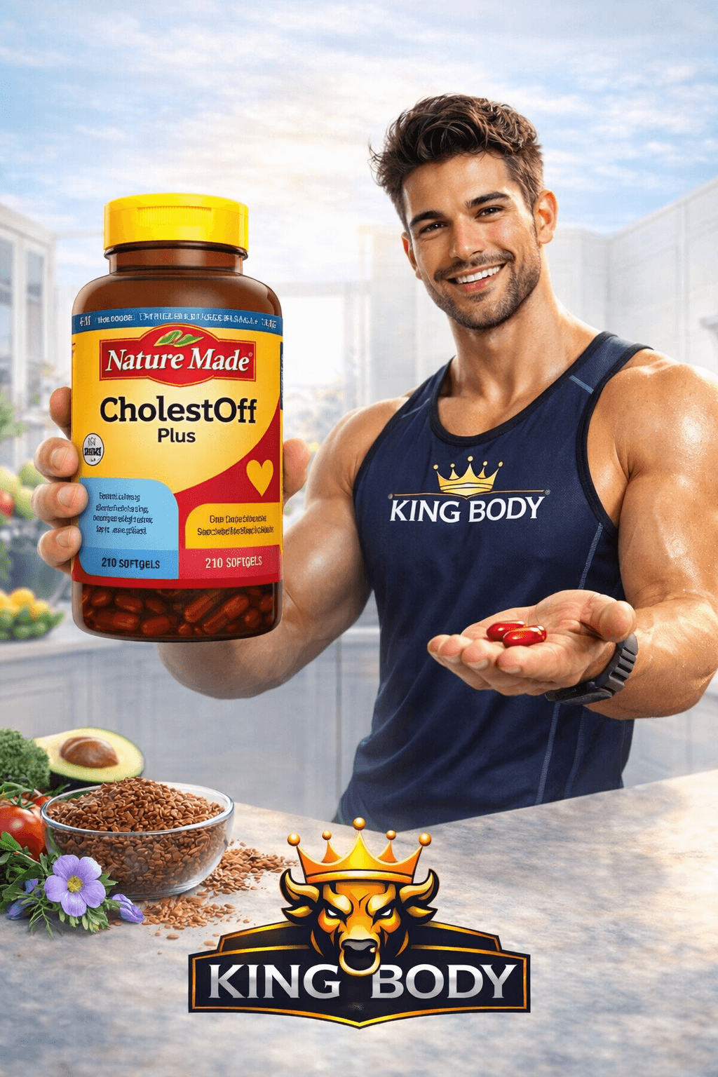 کلست آف پلاس نیچرمید (210عددی) | Nature Made CholestOff Plus کلست آف پلاس نیچرمید (210عددی) | Nature Made CholestOff Plus