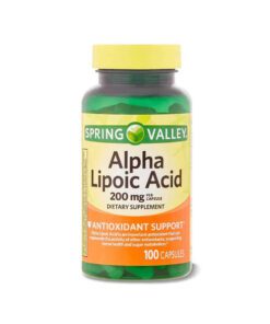 آلفا لیپوئیک اسید اسپرینگ والی (100عددی) | Spring Valley Alpha Lipoic Acid
