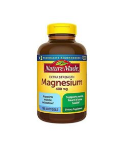 منیزیم 400 میلی گرم نیچرمید (180عددی) | Nature Made Magnesium 400 mg