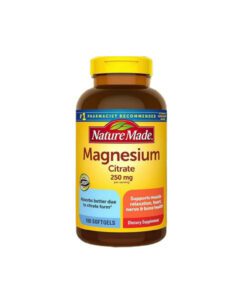 منیزیم سیترات نیچرمید (180عددی) | Nature Made Magnesium Citrate